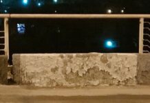 В Одессе украли секции Ивановского моста