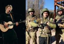 Эд Ширан и группа «Антитела» презентовали общий клип о войне