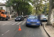 На Адмиральском проспекте сбили женщину на «зебре»