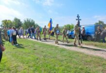 В Одесской области простились с еще одним защитником Украины