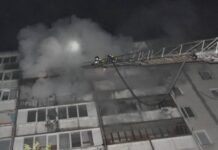 Ночью в одесской девятиэтажке произошел пожар: погибли два человека (фото, видео)