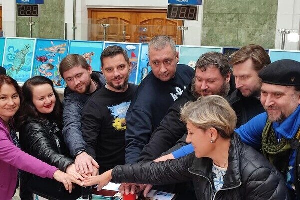 В Одессе погасили серию марок, посвященную Дню Черного моря В Одессе погасили серию марок, посвященную Дню Черного моря