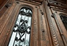 Одесситы сами восстановили старинную дверь в доме Фельдмана