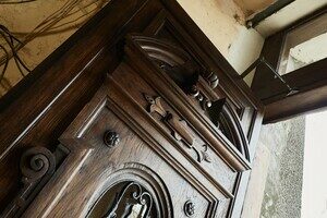 Одесситы сами восстановили старинную дверь в доме Фельдмана Одесситы сами восстановили старинную дверь в доме Фельдмана
