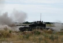 Карта боевых действий в Украине 22 июня