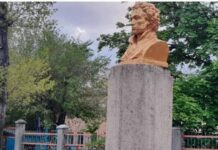 В Одесской области демонтировали бюст Пушкина