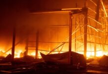 Загорелся промышленный объект: последствия ночной атаки БпЛА на Одессу